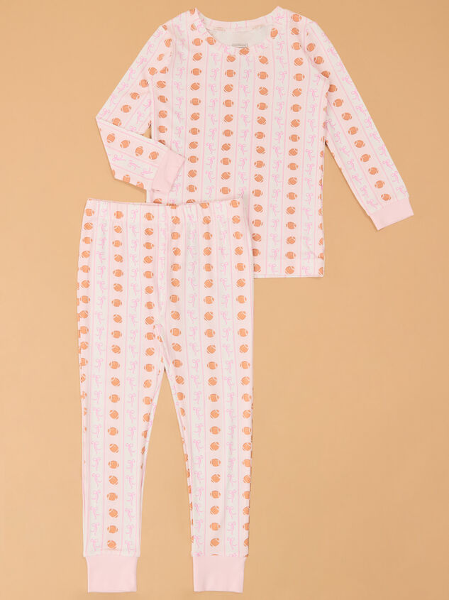 Game Day Darling Long Sleeve Lounge Set - AS Kids