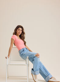 Everyday Seamless Top Detail 4 - ALTAR'D STATE KIDS