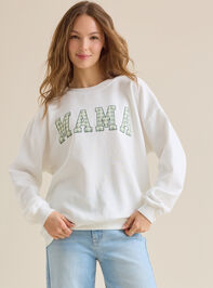 Mama Gingham Pullover Detail 4 - ALTAR'D STATE KIDS