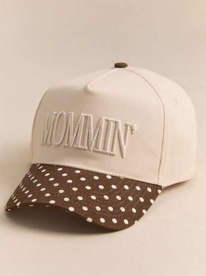Mommin Polka Dot Trucker Hat - AS Kids