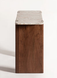 Moss Wood Console/Desk Detail 4 - AS Kids