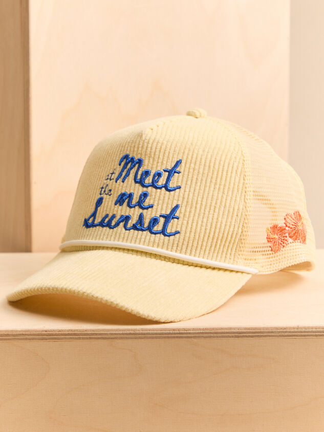 Meet Me at the Sunset Cord Hat - AS Kids