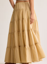 Liv Tiered Maxi Skirt Detail 5 - AS Kids