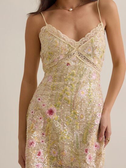 Valencia Sequin Mini Dress - ALTAR'D STATE KIDS