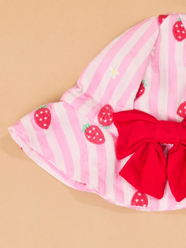 Strawberry Stripe Top with Hat Detail 8 - ALTAR'D STATE KIDS