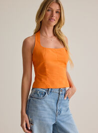 Addilyn Tie Halter Top Detail 4 - AS Kids