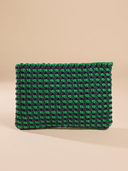 Cabana Stripe Woven Pouch - ALTAR'D STATE KIDS