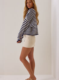 Madeline Striped Cardigan Detail 4 - AS Kids