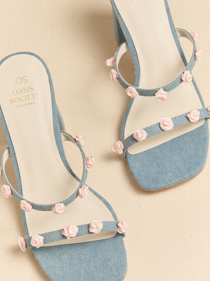 Rosette Two Strap Heels - ALTAR'D STATE KIDS