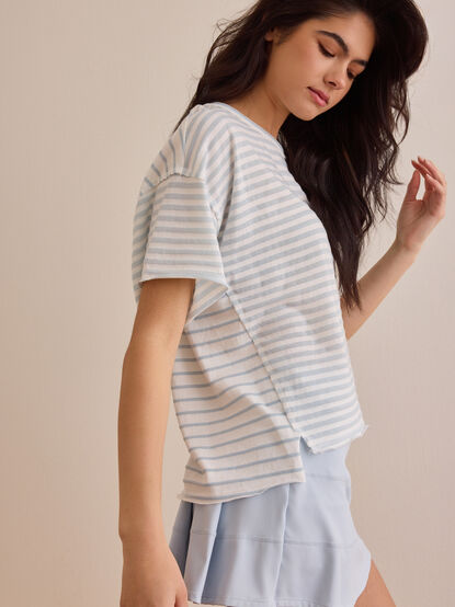 Flex Striped Oversized Tee - AS Kids