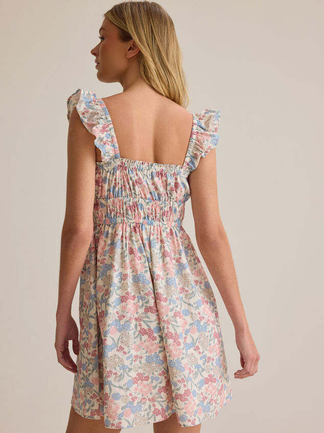 Evie Floral Mama Dress Detail 5 - AS Kids