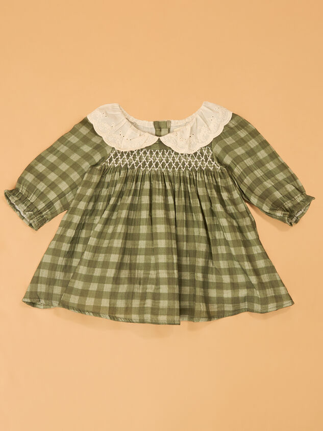 Haven Peter Pan Gingham Baby Dress - AS Kids