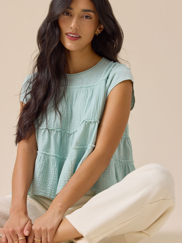 Mara Tiered Babydoll Top - ALTAR'D STATE KIDS