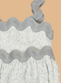 Amelia Floral Ric Rac Bubble Detail 2 - ALTAR'D STATE KIDS