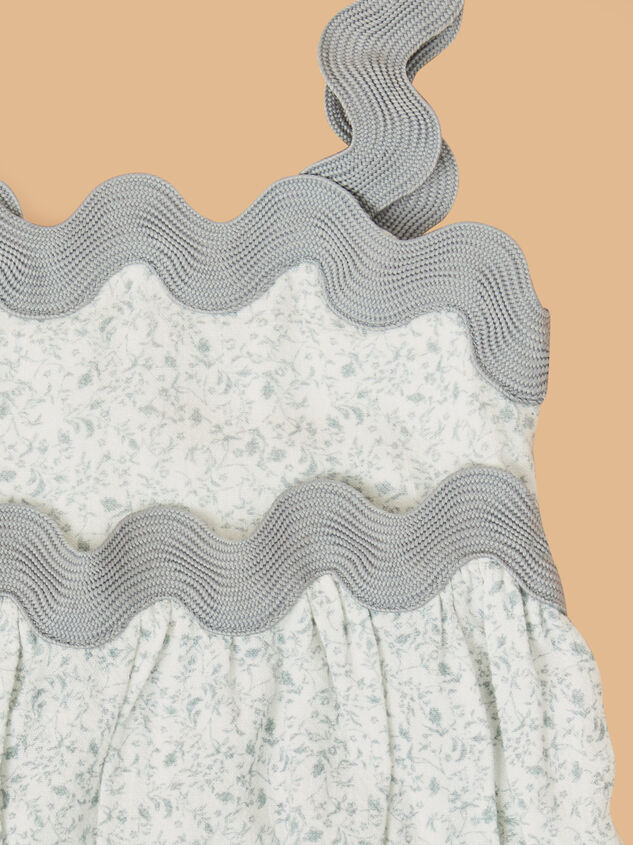 Amelia Floral Ric Rac Bubble Detail 2 - ALTAR'D STATE KIDS