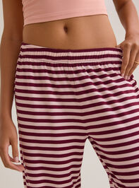 Cate Striped Lounge Pant Detail 3 - AS Kids