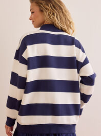 Boston Classic Stripe Mockneck Detail 6 - AS Kids