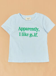 Apparently I Like Golf Tee Detail 2 - ALTAR'D STATE KIDS