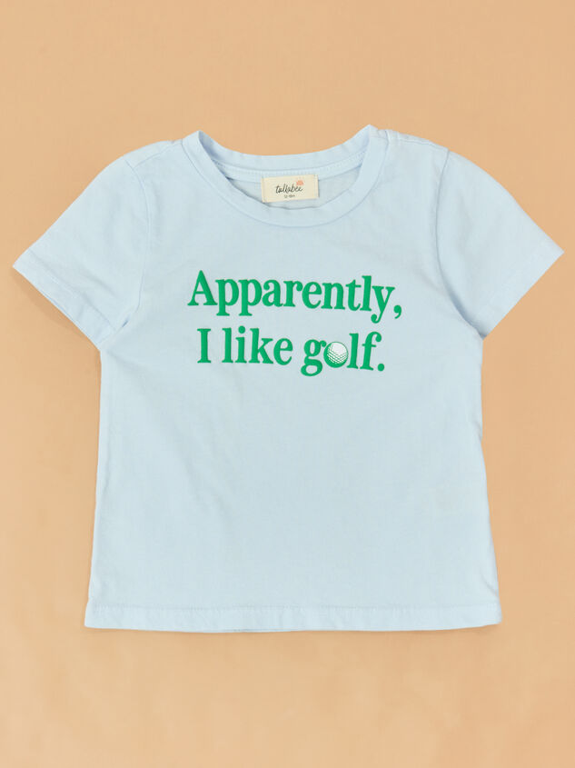 Apparently I Like Golf Tee Detail 2 - ALTAR'D STATE KIDS