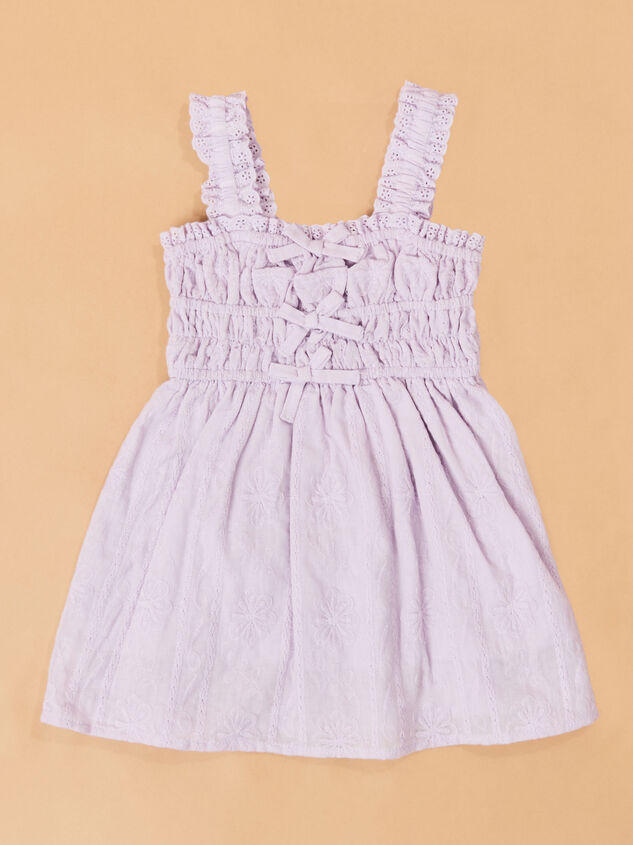 Mina Embroidered Cinch Dress Detail 3 - ALTAR'D STATE KIDS