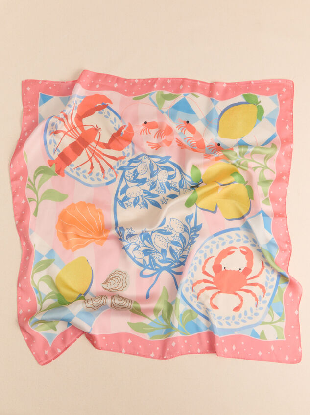 Coastal Summer Scarf Detail 3 - AS Kids