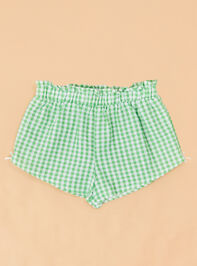 Camilla Gingham Short Detail 2 - ALTAR'D STATE KIDS