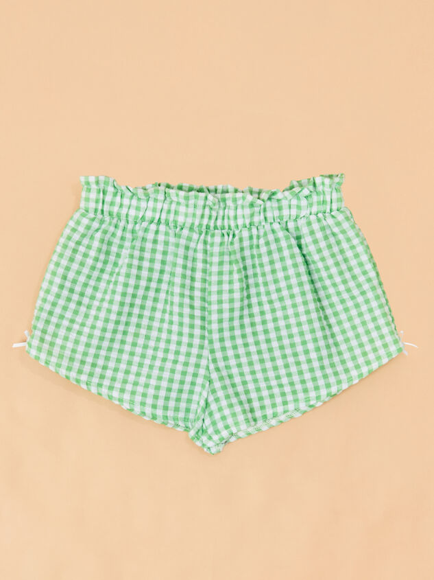 Camilla Gingham Short Detail 2 - ALTAR'D STATE KIDS