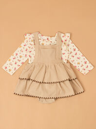 Gemma Corduroy Jumper and Floral Top Set - AS Kids