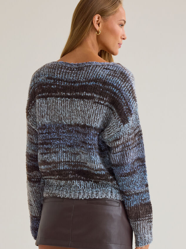 Heidi Striped Pullover Sweater Detail 5 - AS Kids