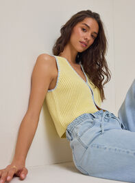 Kelia Contrast Stitch Vest - AS Kids