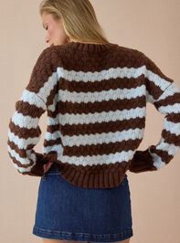 Valerie Striped Sweater Detail 4 - AS Kids