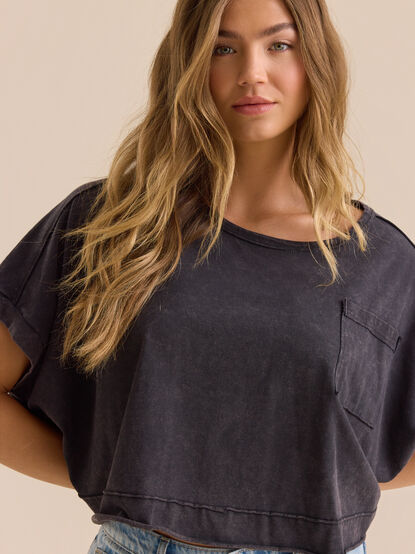 Aurora Pocket Boxy Tee - ALTAR'D STATE KIDS