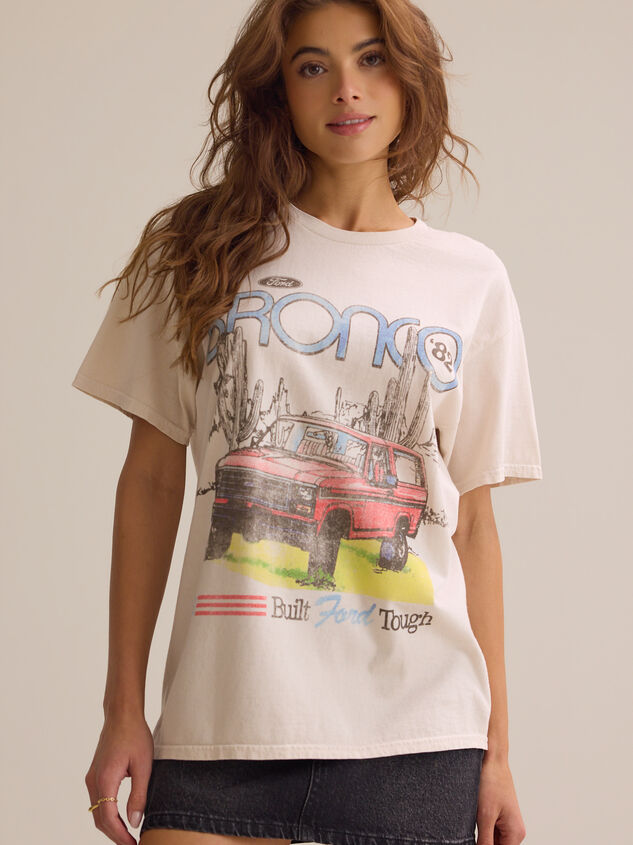 Stevie Bronco 82 Oversized Tee Detail 3 - ALTAR'D STATE KIDS