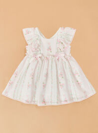 Hattie Flutter Sleeve Dress Detail 3 - ALTAR'D STATE KIDS