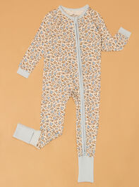 Hazel Floral Long Sleeve Romper Detail 2 - AS Kids