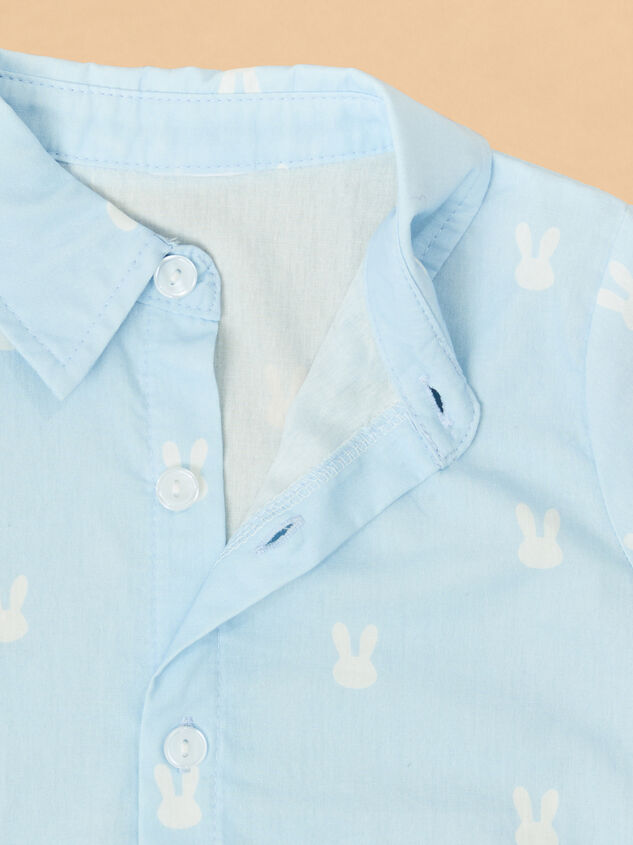 Banks Bunny Button-Down Detail 3 - ALTAR'D STATE KIDS