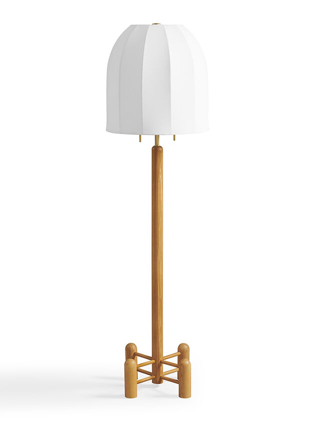Sydney Wood Floor Lamp - ALTAR'D STATE KIDS