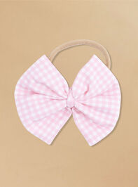 Gabby Gingham Bow - ALTAR'D STATE KIDS