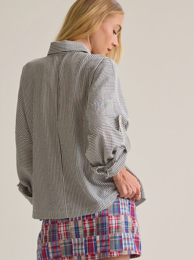 Lillian Button Up Top Detail 4 - AS Kids
