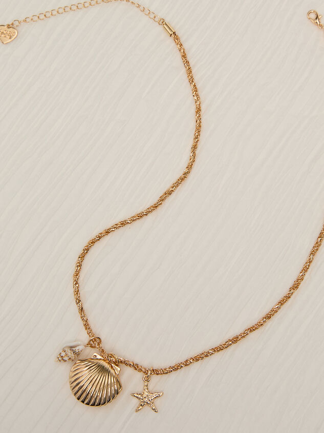 Twisted Shell Cluster Necklace Detail 4 - ALTAR'D STATE KIDS