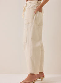 Amelia Tie Barrel Pant Detail 4 - AS Kids