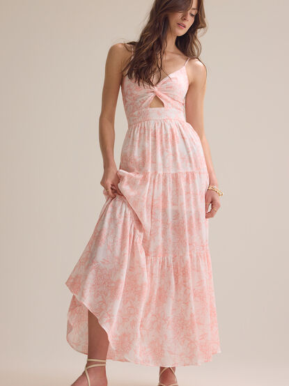Kellsa Twist Front Maxi Dress - AS Kids