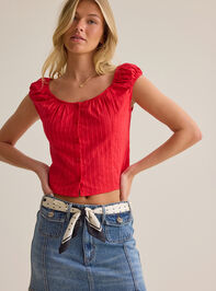 Haven Button Up Top - AS Kids