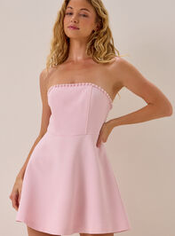 Londyn Strapless Mini Dress Detail 3 - AS Kids