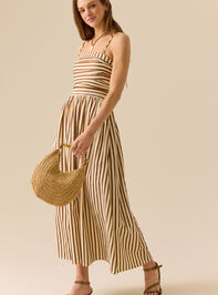 Josey Stripe Maxi Dress Detail 2 - ALTAR'D STATE KIDS