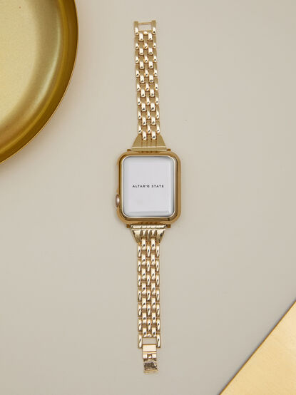 Gold Link Watch Band & Face Case - ALTAR'D STATE KIDS