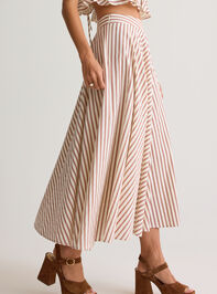 Madelyn Striped Maxi Skirt Detail 3 - AS Kids