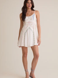 Parker Embroidered Mini Dress Detail 4 - AS Kids