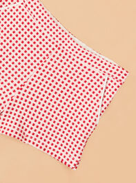 Kennedy Knit Gingham Short Detail 2 - ALTAR'D STATE KIDS