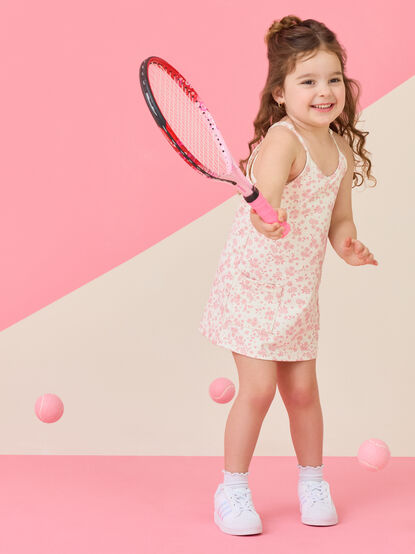Kara Floral Toddler Athletic Dress - ALTAR'D STATE KIDS